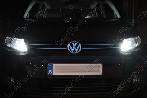 LED-lampa parkeringsljus xenon vit Volkswagen Caddy