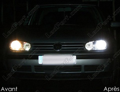 LED-lampa Halvljus Volkswagen Golf 4