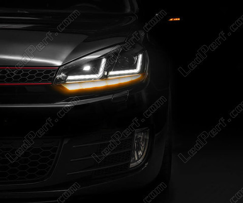 Blinkers dynamiska LED-lampor Strålkastare Osram LEDriving® Xenarc för Volkswagen Golf 6 - LED och Xenon
