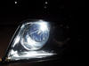 LED-lampa parkeringsljus xenon vit Volkswagen Passat B5