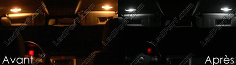 LED sminkspeglar solskydd Volkswagen Passat B6