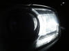 LED-lampa parkeringsljus xenon vit Volkswagen Passat B6