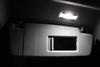 LED-lampa sminkspeglar solskydd Volkswagen Passat B7
