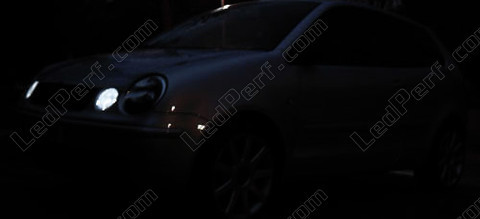 LED-lampa parkeringsljus xenon vit Volkswagen Polo 4 (9N1)