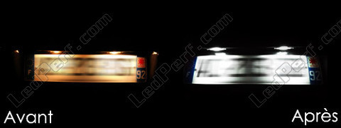 LED-lampa skyltbelysning Volkswagen Polo 4 (9N3)