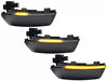 Dynamiska LED-blinkers för Volkswagen Polo 6R / 6C1 sidospeglar
