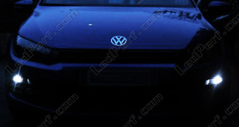 LED-lampa parkeringsljus xenon vit Volkswagen Scirocco