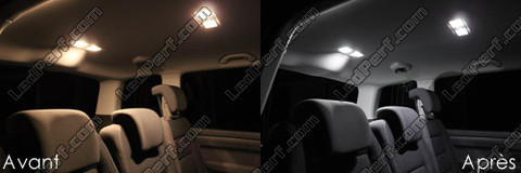 LED takbelysning bak Volkswagen Sharan 7N 2010 och