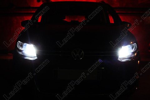 LED parkeringsljus xenon vit Volkswagen Sharan 7N 2010 och