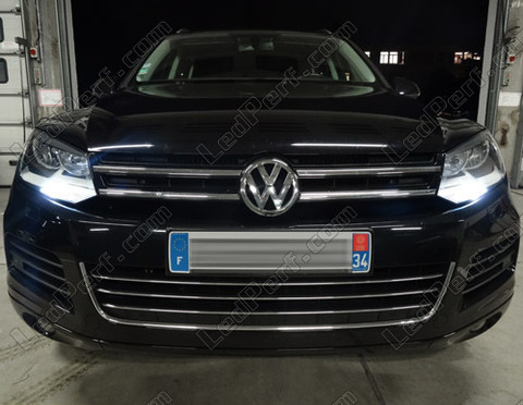 LED-lampa parkeringsljus xenon vit Volkswagen Touareg 7P