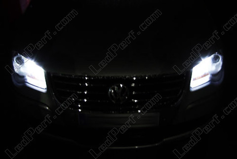 LED parkeringsljus xenon vit Volkswagen Touran V2