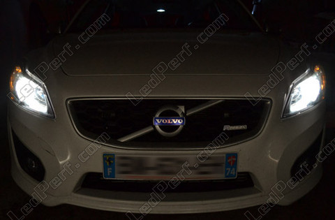 lampa Xenon effekt Halvljus Volvo C30 LED