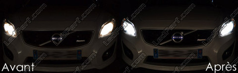 lampa Xenon effekt Helljus Volvo C30 LED