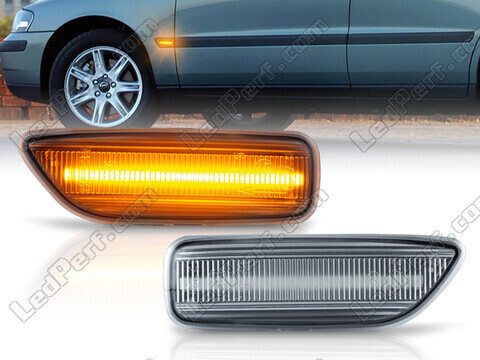 Dynamiska LED-sidoblinkers för Volvo S60 D5
