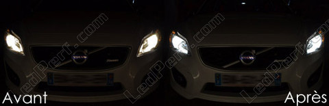 LED-lampa Halvljus Volvo V50
