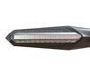 Sekventiell LED-blinkers för Aprilia MX SuperMotard 125 vy framifrån.