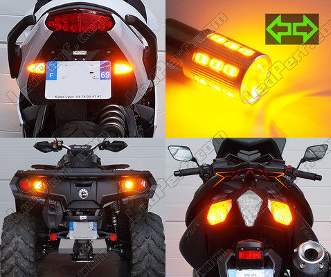 LED blinkers bak Aprilia Sport City Cube 300 Tuning
