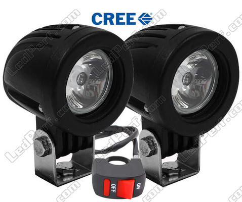 Extra LED-strålkastare Derbi Cross City 125
