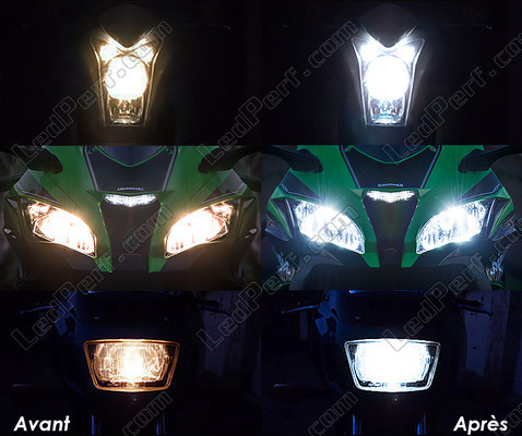 LED-lampa LED-ljus för halvljus och helljus Ducati Multistrada 950