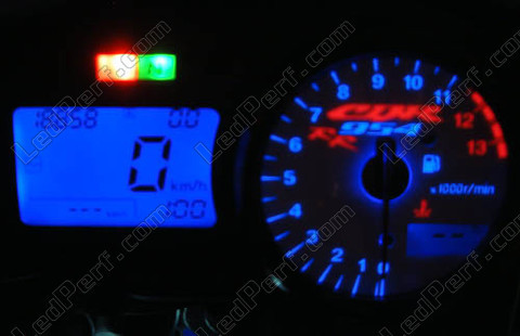 LED-Kit för belysning av mätare blå Honda CBR 954 RR