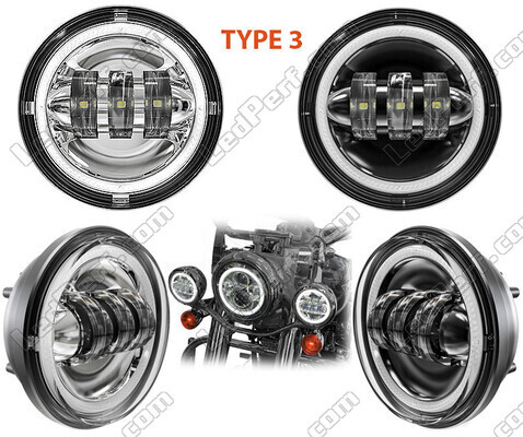 LED-optik för extra strålkastare för Indian Motorcycle Chieftain classic / springfield / deluxe / elite / limited  1811 (2014 - 2019)