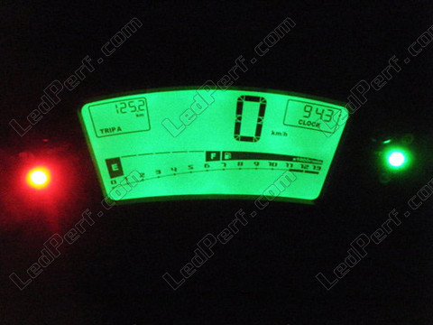 LED mätare Grön Kawasaki ER-6F