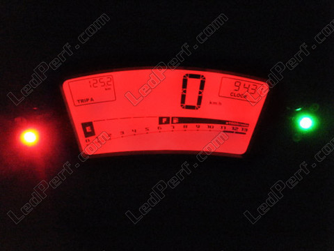 LED mätare Röd Kawasaki ER-6F
