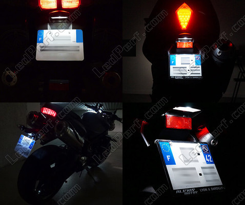 LED skyltbelysning Kawasaki KLE 500 (1990 - 2004) Tuning