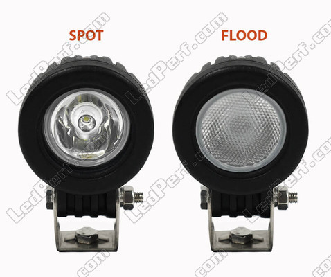 Spot VS Flood-ljusstråle Moto-Guzzi Eldorado 1400