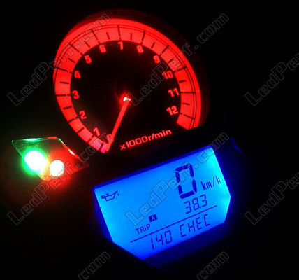 LED mätare röd suzuki SV 1000 NS
