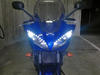 LED parkeringsljus xenon vit Yamaha Fazer FZ6