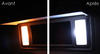 LED sminkspeglar solskydd Peugeot 307