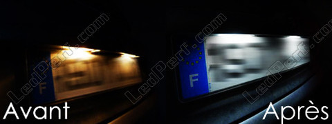 LED-lampa skyltbelysning Peugeot 206 (>10/2002)