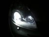 LED-lampa parkeringsljus xenon vit Renault Clio 2