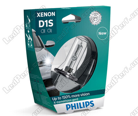 Xenonlampa D1S Philips X-tremeVision Gen2 +150% - 85415XV2S1