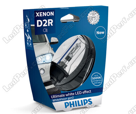 Xenonlampa D2R Philips WhiteVision Gen2 +120% 5000K - 85126WHV2S1