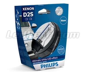 Xenonlampa D2S Philips WhiteVision Gen2 +120% 5000K - 85122WHV2S1