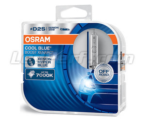 Xenonlampor D2S Osram Xenarc Cool Blue Boost 7000K art.nr: 66240CBB-HCB i paket med 2