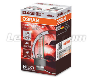 Xenonlampa D4S Osram Xenarc Night Breaker Laser +200% - 66440XNL i sin Paket