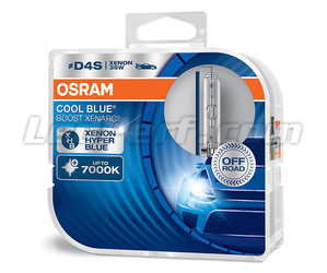 Xenonlampor D4S Osram Xenarc Cool Blue Boost 7000K art.nr: 66440CBB-HCB i paket med 2