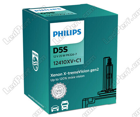 Xenonlampa D5S Philips X-tremeVision Gen2 +120% - 12410XV2C1
