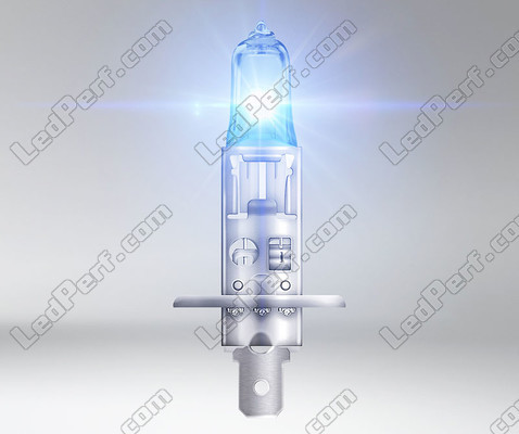 lampa halogen H1 Osram Cool Blue Intense NEXT GEN med LED-effekt