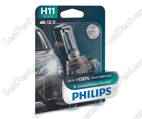 1x Lampa H11 Philips X-tremeVision PRO150 55W 12V - 12362XVPB1