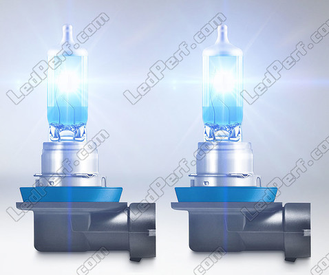Halogenlampor H11 Osram Cool Blue Intense NEXT GEN med LED-effekt