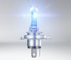 lampa halogen H4 Osram Cool Blue Intense NEXT GEN med LED-effekt