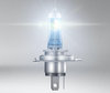 lampa Osram H4 60/55W Night Breaker Laserlampor vit Xenon Effekt