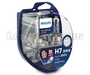 2-pack Philips RacingVision GT200 H7 55W +200% - 12972RGTS2