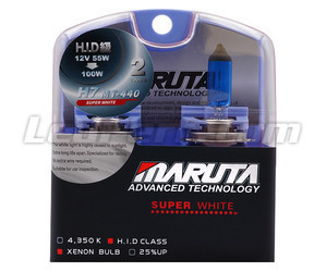 2 st H7 MTEC Maruta Super white lampor - ren Vit