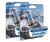 Paket med 2 lampor HB4 Philips WhiteVision ULTRA + parkeringsljus 9006WVUB1