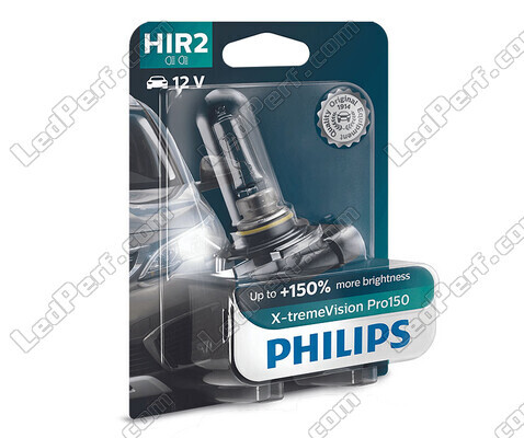 1x Lampa HIR2 Philips X-tremeVision PRO150 55W 12V - 9012XVPB1